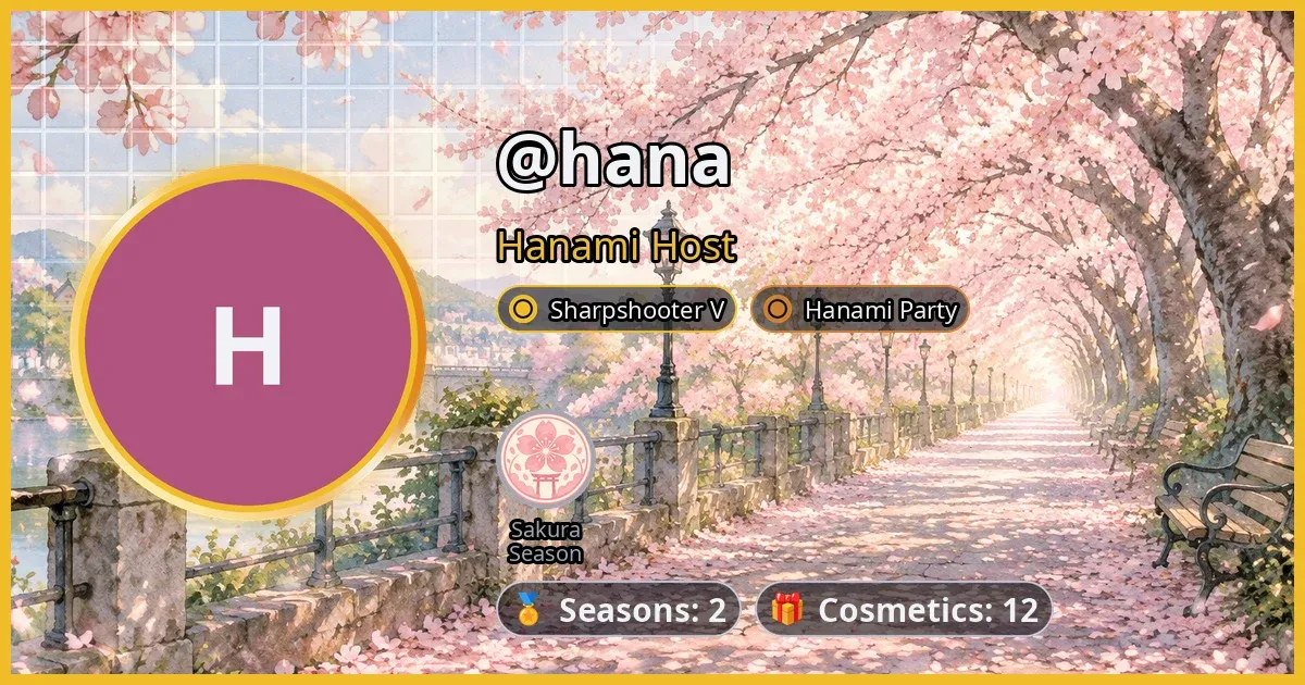 A profile card over the Blossom Avenue banner