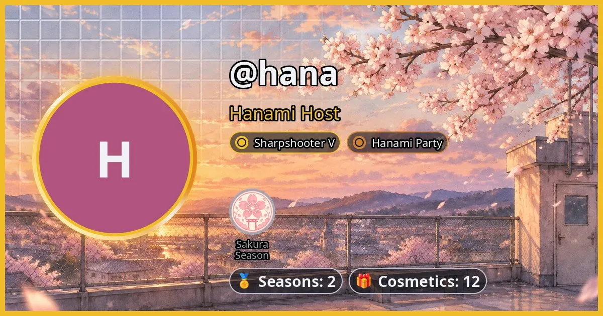 A profile card over the School Rooftop banner